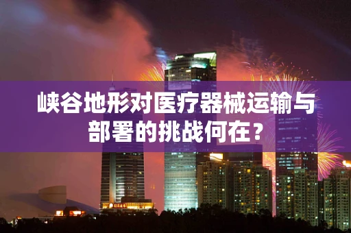 峡谷地形对医疗器械运输与部署的挑战何在？