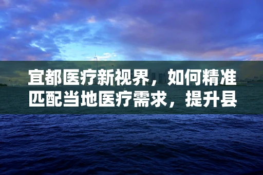 宜都医疗新视界，如何精准匹配当地医疗需求，提升县域医疗服务水平？