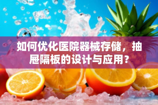如何优化医院器械存储，抽屉隔板的设计与应用？