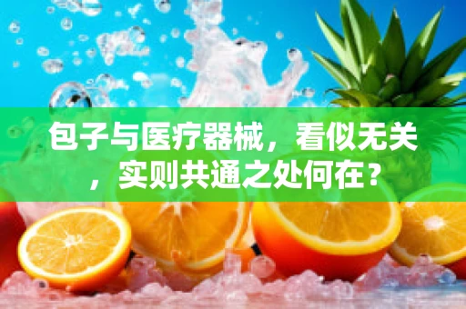 包子与医疗器械，看似无关，实则共通之处何在？
