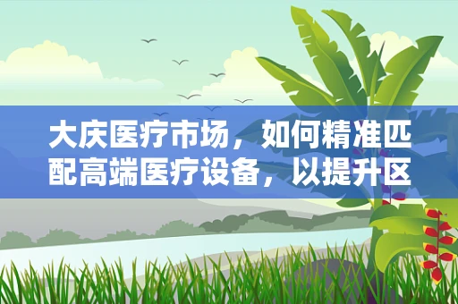 大庆医疗市场，如何精准匹配高端医疗设备，以提升区域诊疗效能？