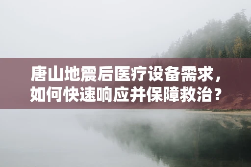 唐山地震后医疗设备需求，如何快速响应并保障救治？