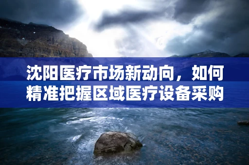 沈阳医疗市场新动向，如何精准把握区域医疗设备采购趋势？