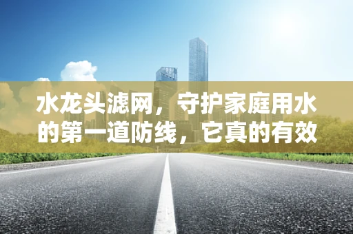水龙头滤网，守护家庭用水的第一道防线，它真的有效吗？