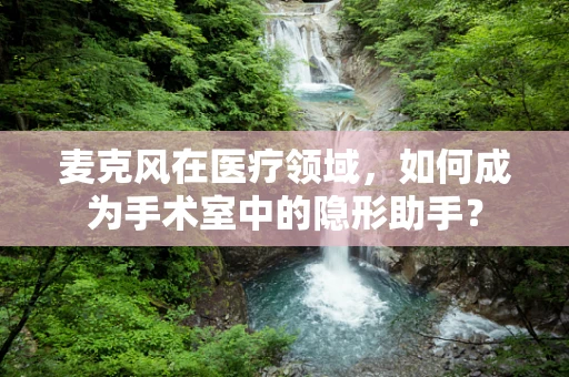 麦克风在医疗领域，如何成为手术室中的隐形助手？