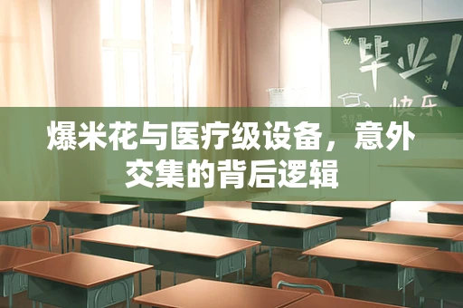 爆米花与医疗级设备，意外交集的背后逻辑