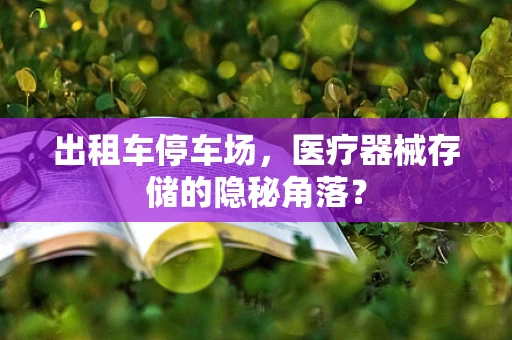 出租车停车场，医疗器械存储的隐秘角落？