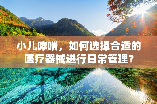 小儿哮喘，如何选择合适的医疗器械进行日常管理？