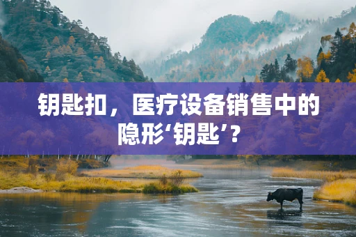 钥匙扣，医疗设备销售中的隐形‘钥匙’？